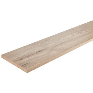Wickes white shelf board  We also have a range of floating shelves for that seemless look